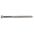 Saberdrive Deck Screw, #9 x 3 in, 316 Stainless Steel, Trim Head, 93 PK 55535